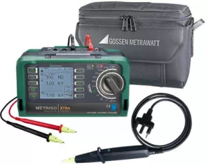 METRISO XTRA - SET Gossen Metrawatt VDE testers, Installation testers, Insulation testers