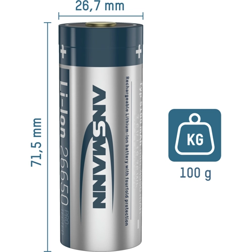1307-0012 Ansmann Round Cell Batteries, 9V Block Batteries Image 4