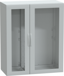Control cabinet, (H x W x D) 1500 x 1250 x 620 mm, IP65, polyester, light gray, NSYPLA15126TG