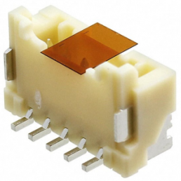 Wire-to-board connector, 5 pole, pitch 2 mm, straight, natural, BM05B-PASS-TFT (LF)(SN)
