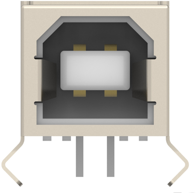 4-1734376-7 AMP USB Connectors, PC Connectors Image 5