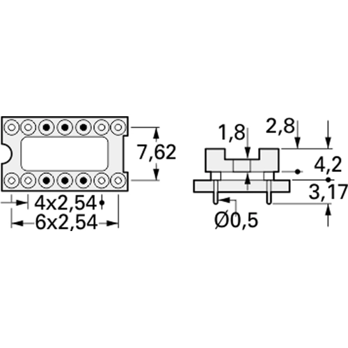 023-2-008-3-B1STG-XT0 MPE-GARRY Semiconductor Sockets, Holders Image 3