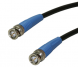 Coaxial Cable, BNC plug (straight) to BNC plug (straight), 50 Ω, RG-58C/U, grommet red, 5 m