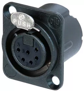 NC6FD-LX-B Neutrik XLR Connectors