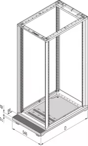 27230-148 SCHROFF Accessories for Enclosures