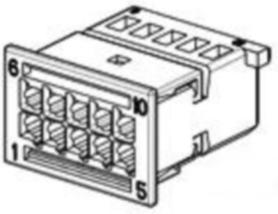 1-968636-2 AMP Automotive Power Connectors