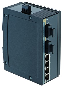 Ethernet switch, unmanaged, 6 ports, 100 Mbit/s, 24 VDC, 24031042230