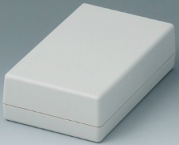 ABS shell housing, (L x W x H) 158 x 95 x 45 mm, gray white (RAL 9002), IP65, A9408341