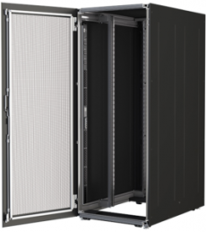 42 HE server cabinet, (H x W x D) 1969 x 800 x 1200 mm, IP20, sheet steel, black gray, 01.157.011.8-028