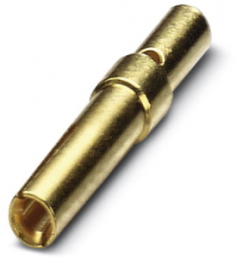 Receptacle, 0.08-0.12 mm², AWG 28-26, crimp connection, gold-plated, 1418787