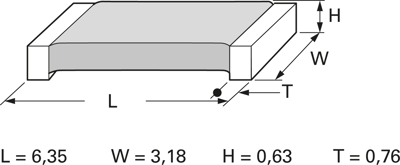 WSL2512R0400FEA Vishay SMD Resistors Image 2