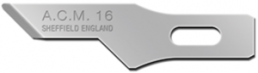 Scalpel blade, for ACMH1 SM, BW 4 mm, L 32 mm, ACM16 SM