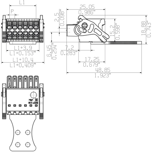 3021490000 Weidmüller PCB Connection Systems Image 3