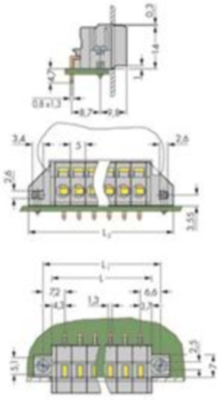 231-606/017-000 WAGO PCB Connection Systems Image 2