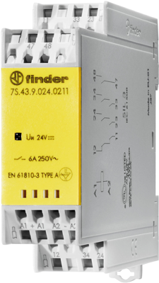7S.43.9.024.0211 Finder Safety relays