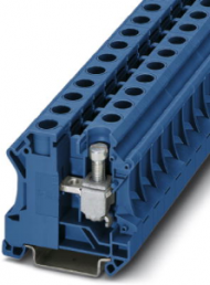Installation terminal block, screw connection, 6.0-25 mm², 76 A, 6 kV, blue, 3075728