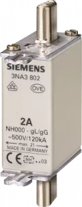 3NA3802 Siemens Micro Fuses