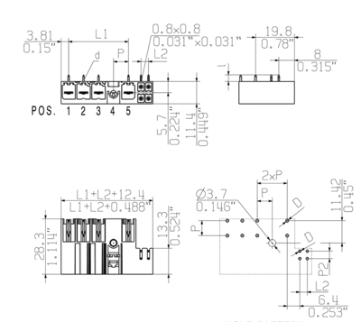 1156340000 Weidmüller PCB Connection Systems Image 3