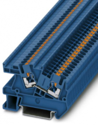 Installation terminal block, push-in connection, 0.14-4.0 mm², 24 A, 8 kV, blue, 3213969