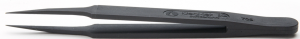 ESD plastic tweezers, uninsulated, antimagnetic, plastic, 115 mm, 705.CF