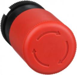 Emergency stop, rotary release, mounting Ø  30 mm, unlit, ZA2BS834