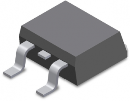 Littelfuse N channel standard power MOSFET, 1000 V, 3 A, TO-263, IXTA3N100P