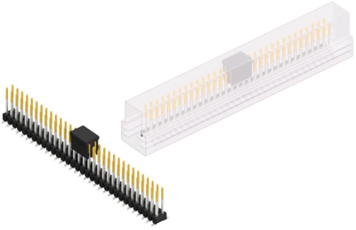 SL11SMD10464SBSM Fischer Elektronik PCB Connection Systems