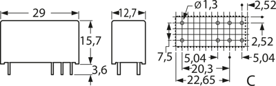 1393240-7 Schrack Industrial Relays Image 2