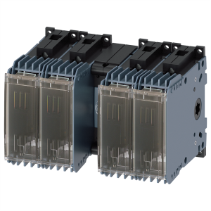 Switch-disconnector with fuse, 4 pole, 32 A, (W x H x D) 181 x 122 x 130.5 mm, DIN rail, 3KF1403-0MB11