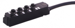 Sensor actuator distribution box with cable, har-SAB M8/8/3p PAC 10m PVC