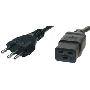 BR/3/20-H05VVF3G150-C19/2,50M SW9005 FELLER Power Cords