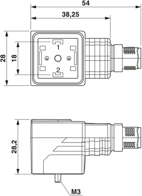 1458538 Phoenix Contact DIN Valve Connectors Image 2