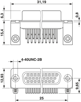 1656136 Phoenix Contact D-Sub Connectors Image 2