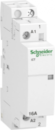 Installation contactor, 1 pole, 16 A, 250 VAC, 1 Form A (N/O), coil 240 VAC, screw connection, A9C22711