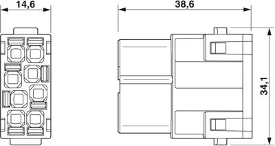 1424227 Phoenix Contact Contact Inserts Image 3
