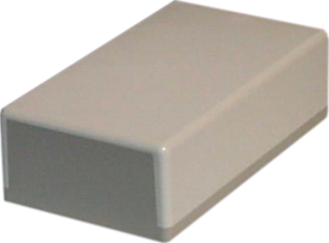 ABS enclosure, (L x W x H) 120 x 65 x 40 mm, gray white/pebble gray (RAL 9002), IP40, A9020065