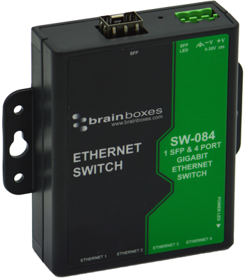 SW-084 BRAINBOXES Industrial ethernet switches Image 3