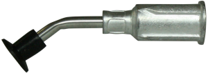 Receptacle needle, angled, with suction cup SP 250, Ø 6.0 mm, for vacuum tweezers LP 20, LP 21, LP 200, Edsyn LN 260