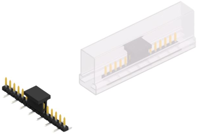 SLY7SMD03615SBSM Fischer Elektronik PCB Connection Systems