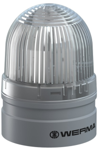 LED surface mounted luminaire TwinFLASH, Ø 62 mm, white, 24 V AC/DC, IP66