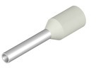 Insulated Wire end ferrule, 0.75 mm², 14 mm/8 mm long, white, 0462900000