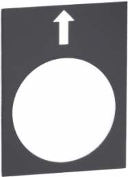 Label for control and signal devices, ZB2BY2910