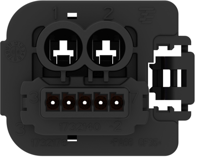 1732175-2 TE Connectivity Automotive Power Connectors Image 5