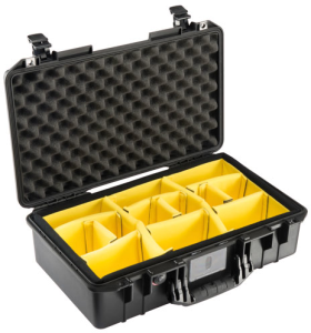 Protective case, divider insert, (L x W x D) 521 x 287 x 171 mm, 2.72 kg, 1525AIR WITH DIVIDER