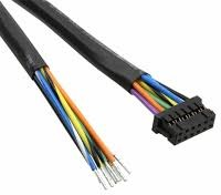 Connection cable, PVR, for joystick pushbutton, 505-442
