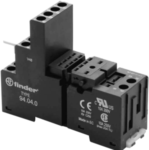 Relay socket for for series 55, 94.04.0