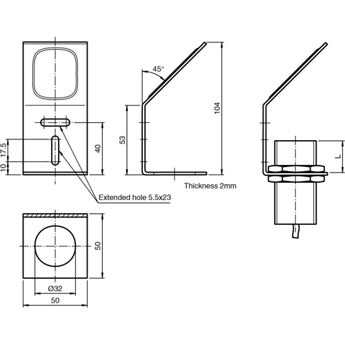 049801 PEPPERL+FUCHS Accessories for Sensors Image 2