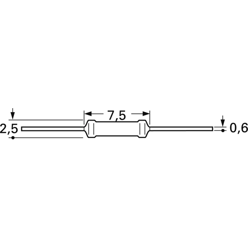 VR25000002203JA500 Vishay Wirewound Resistors Image 2