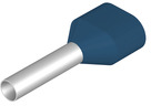 Insulated Wire end ferrule, 2.5 mm², 21 mm/12 mm long, blue, 9004740000