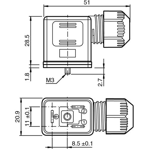 247585 PEPPERL+FUCHS DIN Valve Connectors Image 2